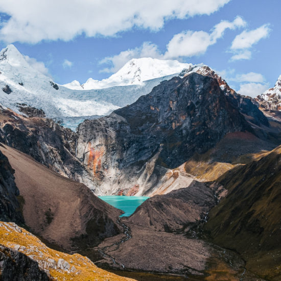 Lac et Montagnes de la Cordillère Blanche - Pérou