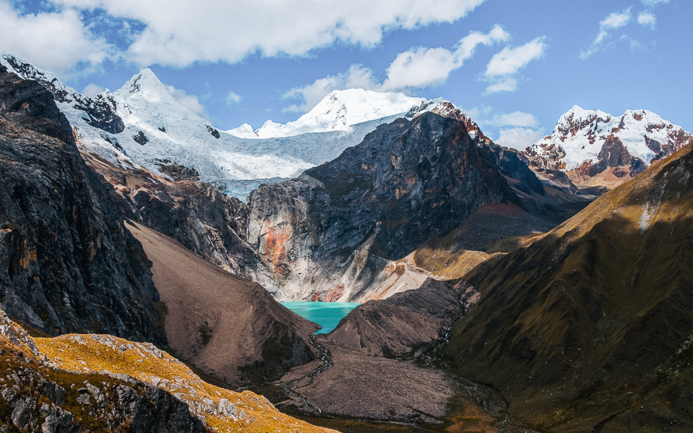 Lac et Montagnes de la Cordillère Blanche - Pérou